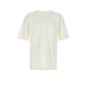 Lemaire Men White Cotton Oversize T-Shirt